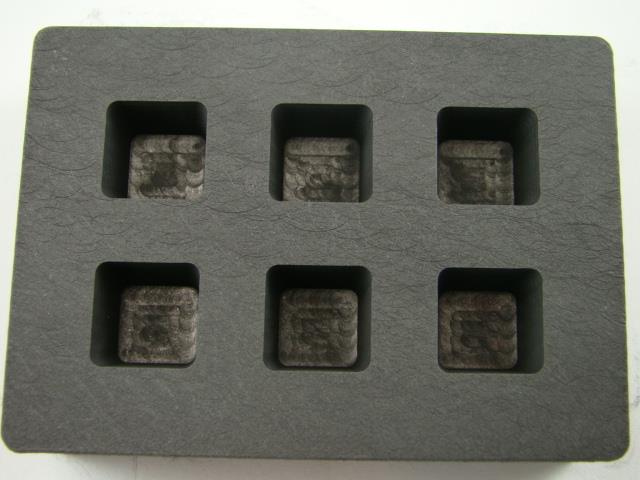 Graphite Ingot 1/4, 1/2 1 oz. Gold Bar Combo Mold Casting Melting