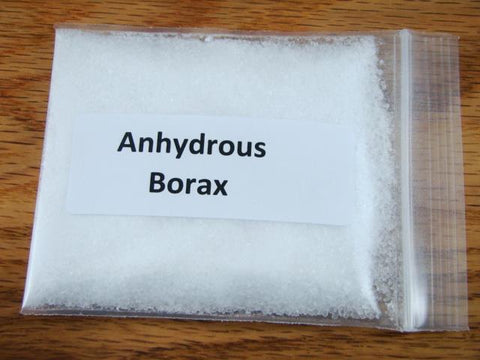 4 oz Anhydrous Borax-Crucible seasoning & sealing-Gold Recovery-Flux Smelting