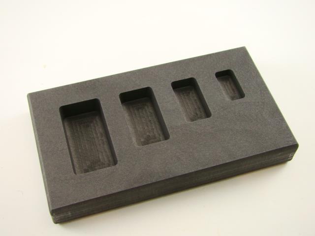 High Density Graphite Mold 1-2-5-10 oz Gold Bar Silver 4-Cavity Cube – Make  Your Own Gold Bars.com