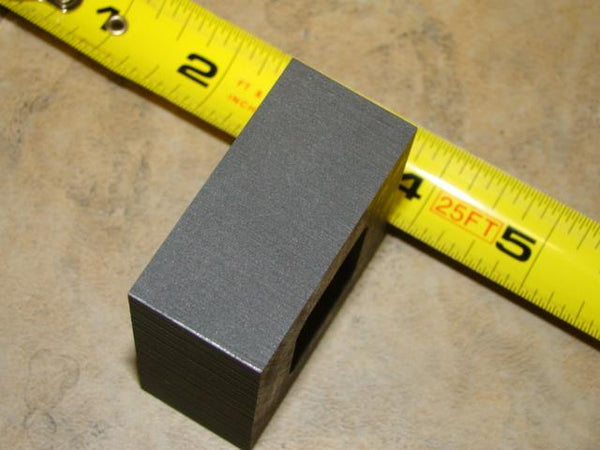 1/4 oz Gold 1/8 oz Silver Bar High Density Graphite Ingot Mold  Loaf
