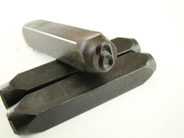 1/4" Number "9"&"6" Stamp-Punch-Hand-Tool-Gold Bar-Silver-Trailer-Metal-Leather