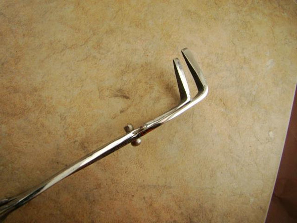 17" Light Duty Crucible Tongs - Stainless Steel - Melting Gold, Silver