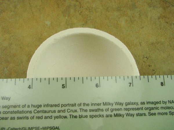 Large Crucible Silica Dish 3-1/2" OD-13/16" Deep -Gold-Melting-Silver-Copper