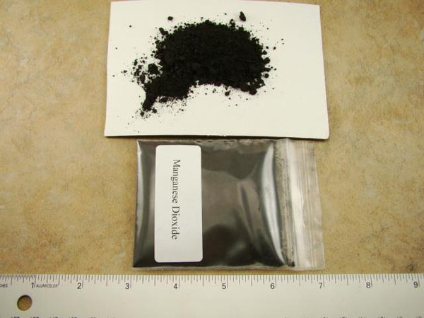 4 oz Manganese Dioxide- Gold Recovery - Flux Smelting-Refining-Silver-Clean