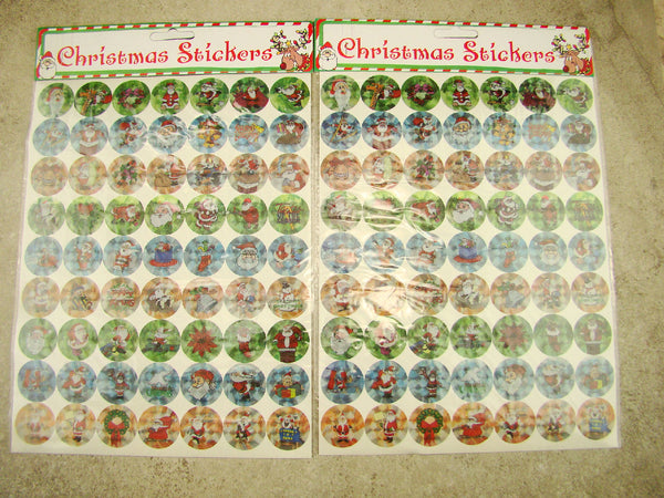 Santa Christmas Nostalgic Sticker Kit - 168 - Stickers