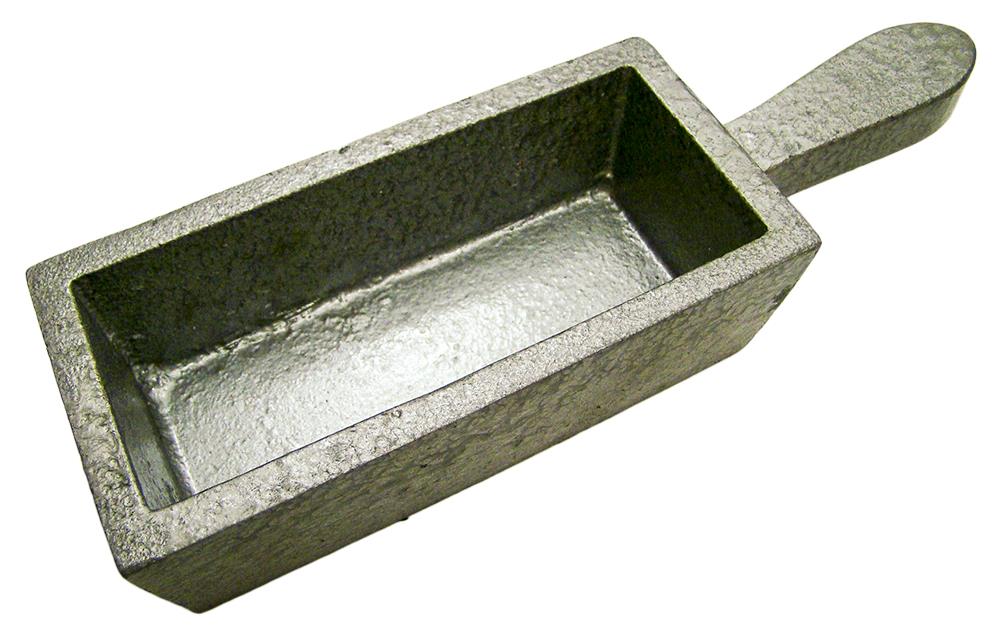 100Troy Ounce Loaf Cast Iron Ingot for Melting Casting Refining 100x50x25mm