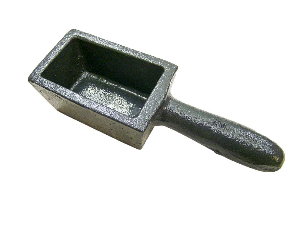 4 100 oz Cast Iron Bar Ingot Molds W/ Handle Melting Gold Silver Copper  Scrap