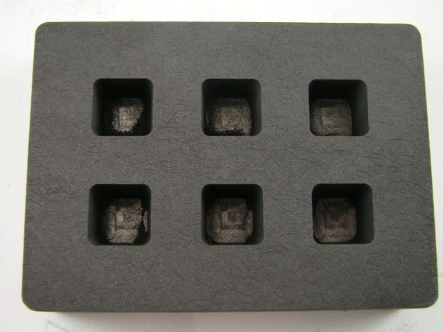 High Density Graphite Mold 1/2oz Gold Bar 6-Cavities Tall Cube Silver Copper