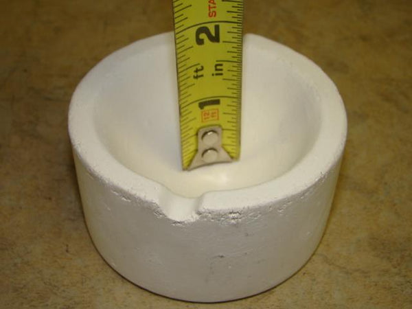 Heavy-Duty Poor Mans Gold & Silver Melting Furnace-Dish & Handle + 1 Lb of Borax