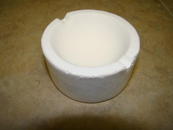 Heavy-Duty Poor Mans Gold & Silver Melting Furnace-Dish & Handle + 1 Lb of Borax