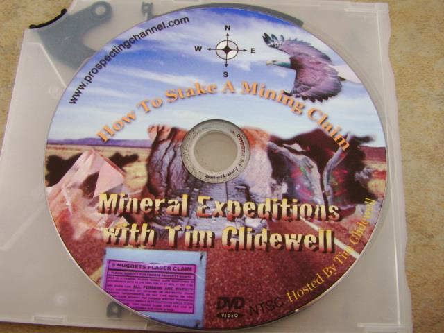 Tim Glidewell Teaches "How to Stake a Mining Claim" DVD Prospecting Gold