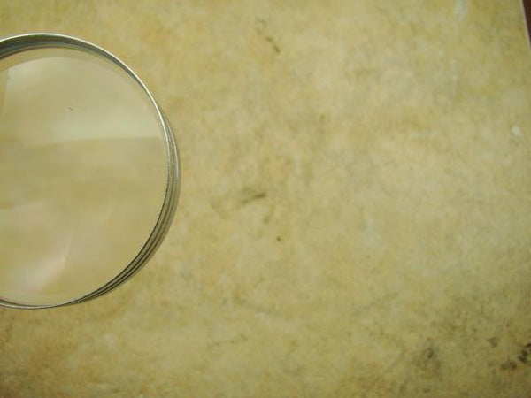 8x Power Handheld Magifier Glass Lens - Gold Minerials Gems