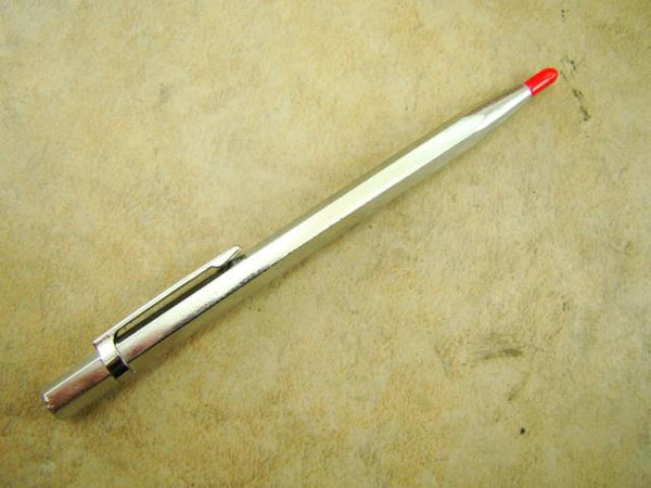 6" Carbide Scriber With Pocket Clip - Gold Minerials Gems Silver Jewelry Tools