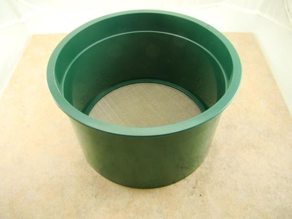 Stackable Plastic Sieve / Screen Kit 4 screens Classifying 10-20-30-60 Mesh-Gold