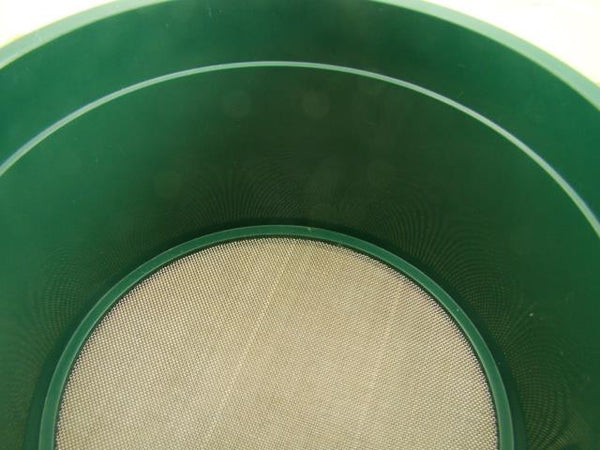 Stackable Plastic Sieve / Screen Kit 4 screens Classifying 10-30-40-50 Mesh-Gold