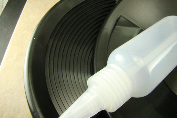 Lot of 2 - 8" Black Gold Pans w/ Bottle Snuffer-Panning Kit-Prospecting-Mining