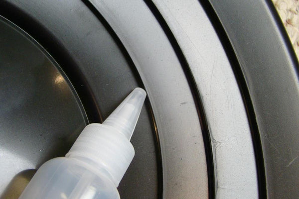 Lot of 5-14" Black Gold Pans + Bottle Snuffer - Mining-Panning Kit-Prospecting