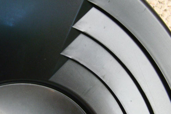 Lot of 5-14" Black Gold Pans + Bottle Snuffer - Mining-Panning Kit-Prospecting