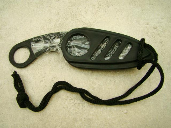 Tomahawk Brand Fixed Blade Knife w/Sheath Belt Loop chord XL0892BKNM