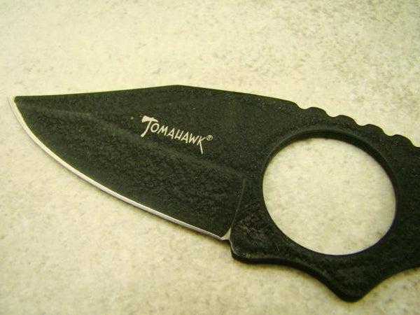 Tomahawk Brand Fixed Blade Knife w/Sheath Belt Loop chord XL0892BKNM