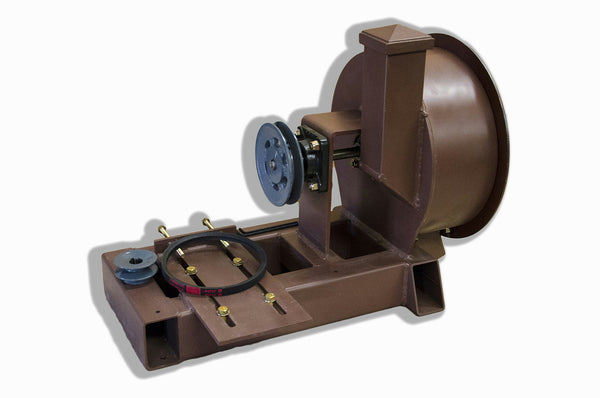 Rock Crusher Gas-Gold Ore-11" Drum 2-1/2" Infeed-Rockwell #58 Hammers No Motor