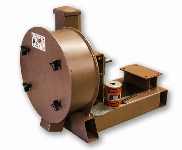 Rock Crusher Elec. Gold Ore 11" Drum 2-1/2" Infeed-Rockwell #58 Hammers No Motor