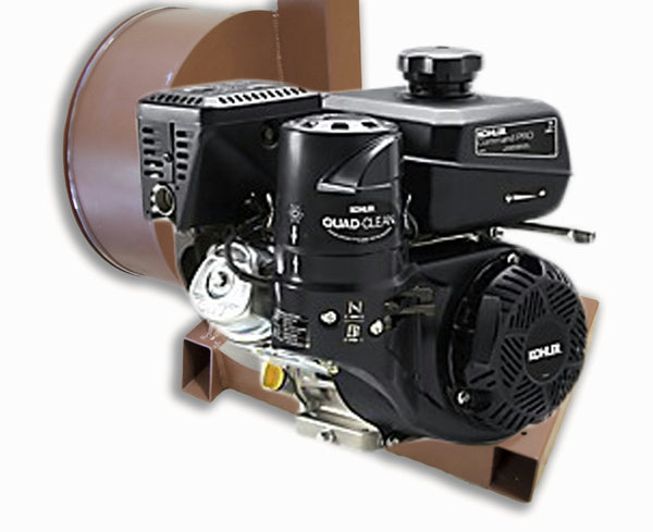 Rock Crusher 7Hp Kohler Gas-Gold Ore-14" Drum 3" Infeed K&M Krusher