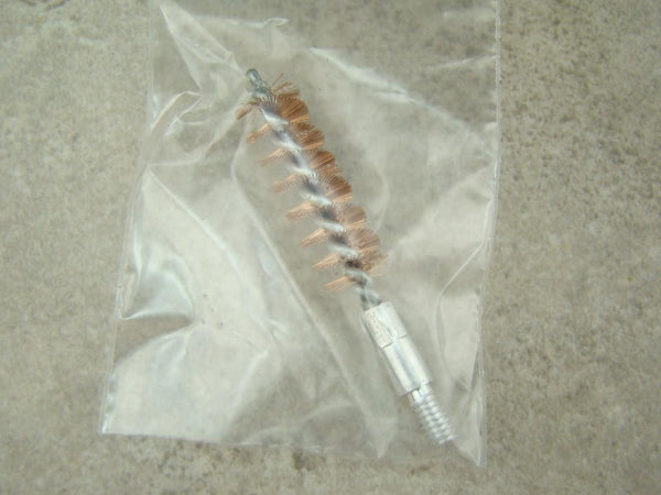 CLEARANCE 2-1/4" Cleaning Brush-Gun, 9mm, Pistol, Phosphor Bronze Aluminum Shaft