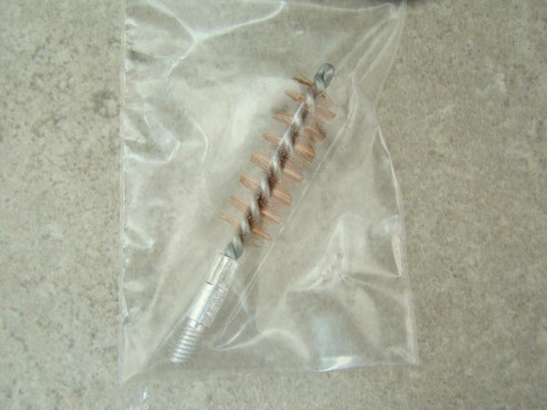 CLEARANCE 2-1/4" Cleaning Brush-Gun, 9mm, Pistol, Phosphor Bronze Aluminum Shaft