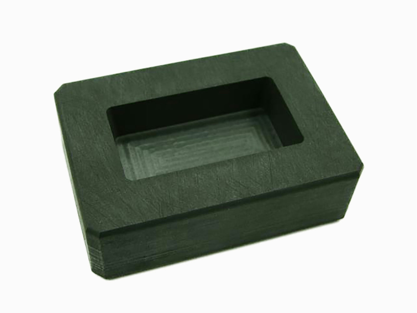 5 oz Gold Bar High Density Graphite Mold - 3 oz Silver Bar Loaf Scrap Copper