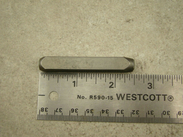 "Right Bird Wing" 1/4"-6mm-Large Stamp-Metal-Hardened Steel-Gold & Silver Bar