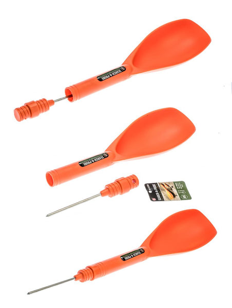 2-ORANGE Sand Scoops-Mining-Metal Detecting + Coin Probe & GOLD Treasure Hunting
