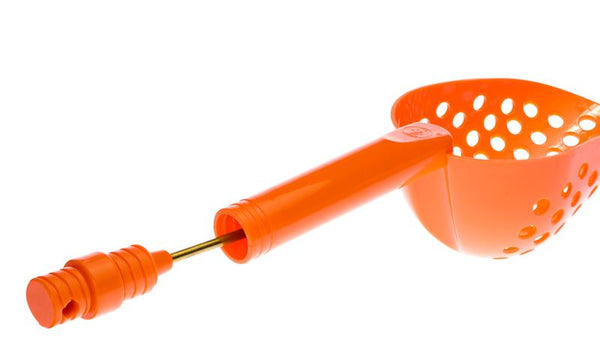 2-ORANGE Sand Scoops for Metal Detecting + Coin Probe & GOLD Treasure Hunting