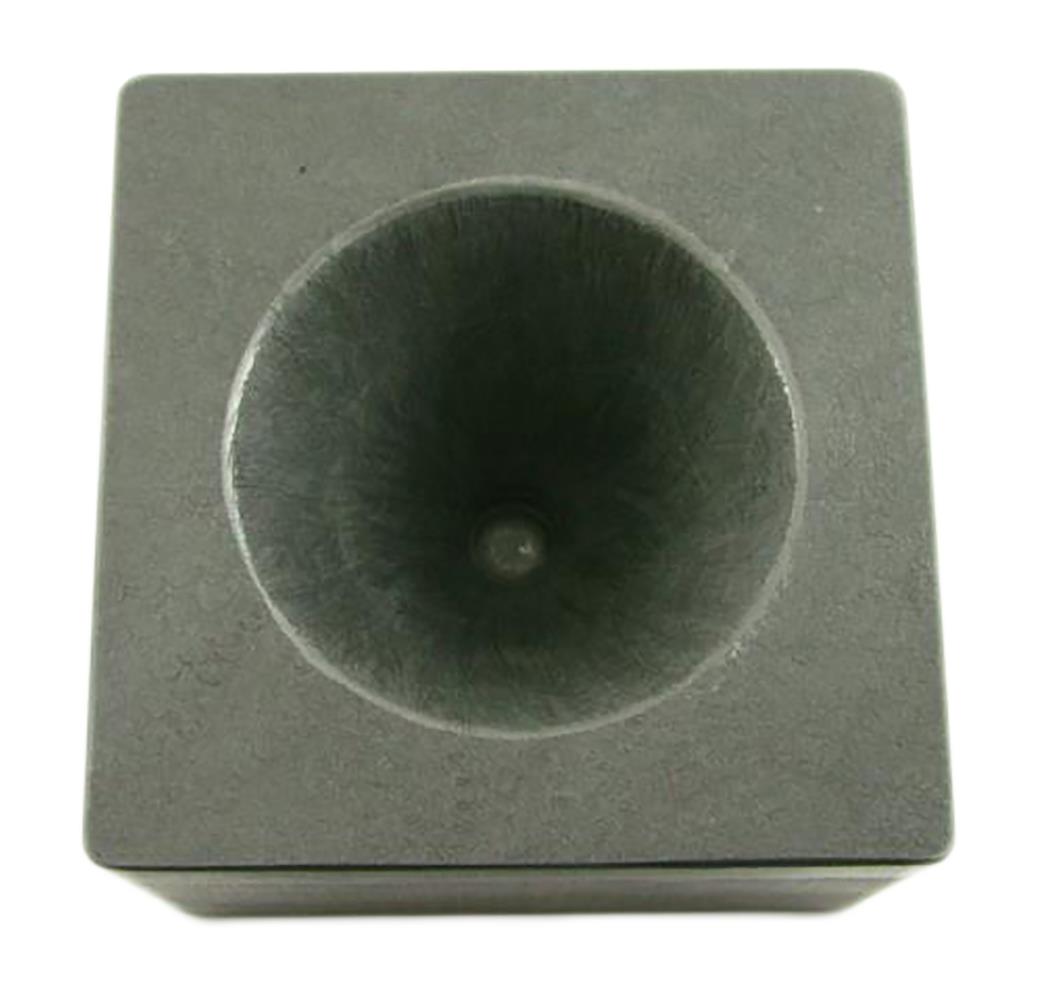 High Density Graphite Conical Mold- Assy Gold Silver Black Sand Cone