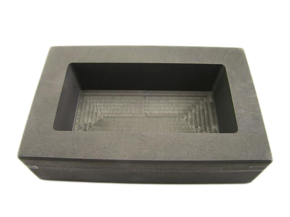 100 oz Gold Bar High Density Graphite Mold - Loaf  60 oz Silver & Copper