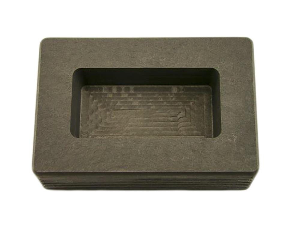 10 oz Gold Graphite Ingot Mold 5 oz Silver Bar Loaf Scrap - Copper - Aluminum