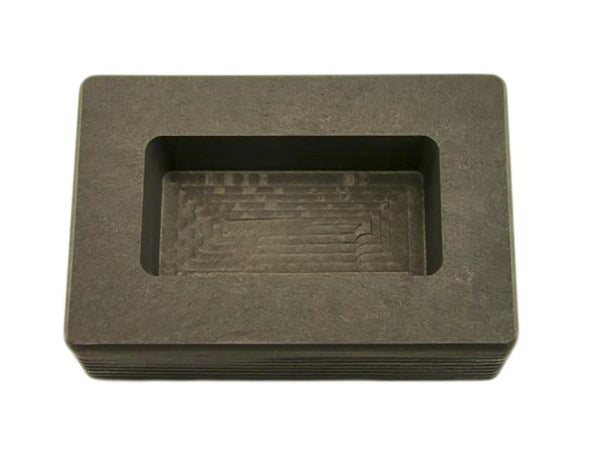 10 oz Gold Graphite Ingot Mold 5 oz Silver Bar Loaf Scrap - Copper - Aluminum