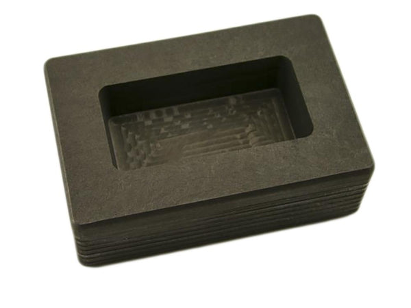 10 oz Gold Graphite Ingot Mold 5 oz Silver Bar Loaf Scrap - Copper - Aluminum