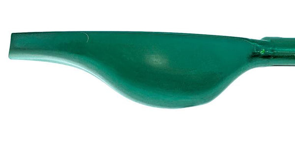 12" Green Plastic Scoop with RIFFLES -Gold Panning Sluice Recovery