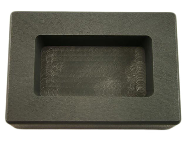 10 oz Silver Bar High Density Graphite Ingot Mold Loaf Style Rectangle Ag Silver