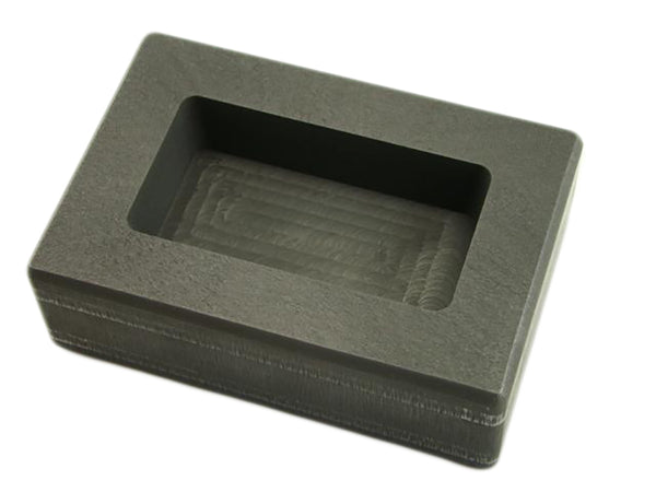 10 oz Silver Bar High Density Graphite Ingot Mold Loaf Style Rectangle Ag Silver