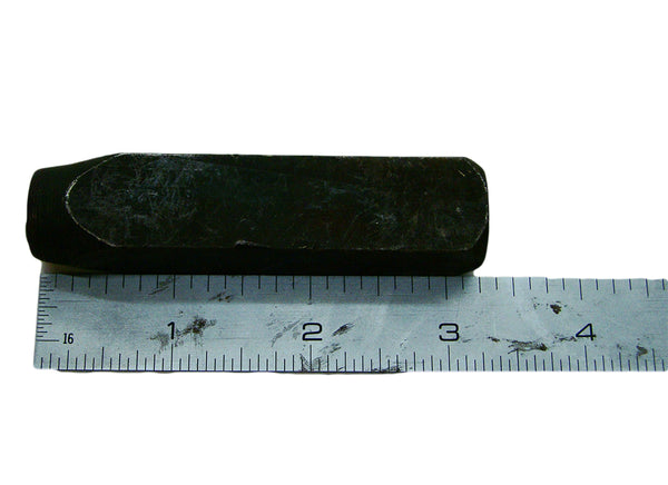 1/2" Letter "X" Stamp-Punch-Hand-Tool-Gold Bars-Silver-Trailer-Metal-Vintage