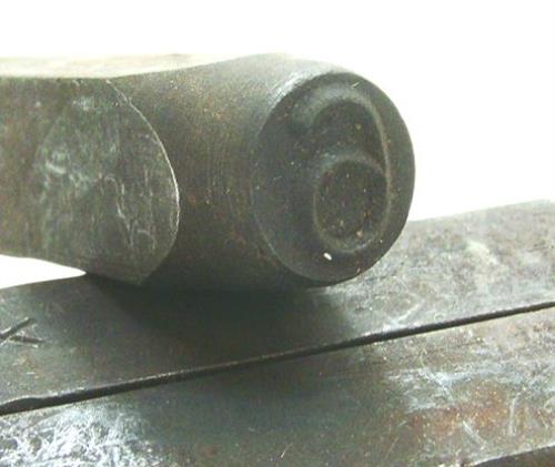 1/2" Number "6 or 9" Stamp-Punch-Hand-Tool-Gold Bar-Silver-Trailer-Metal-Vintage