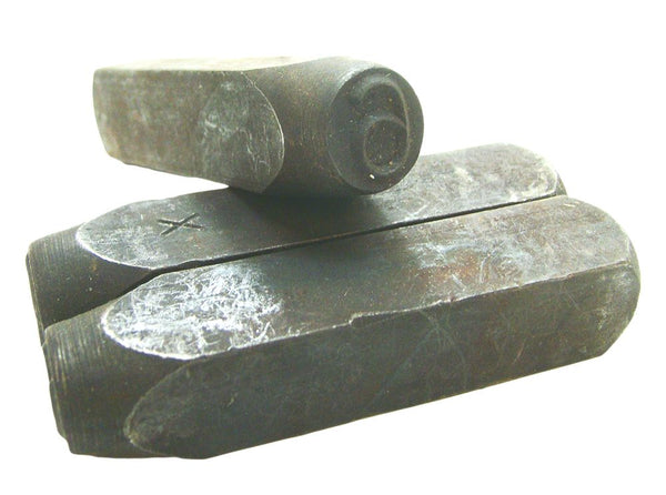 1/2" Number "6 or 9" Stamp-Punch-Hand-Tool-Gold Bar-Silver-Trailer-Metal-Vintage
