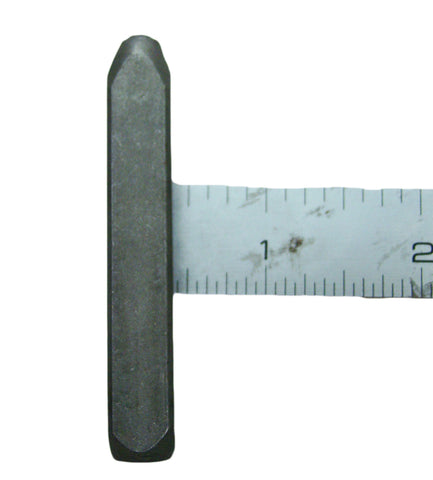 3/8" Letter "B" Stamp-Punch-Hand-Tool-Gold Bar-Silver-Trailer-Metal-Leather