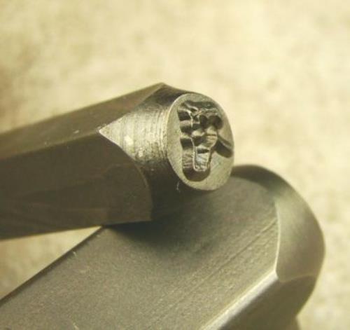 "Horse Head" Animal  1/4"-6mm-Large Stamp-Metal-Hardened Steel-Gold & Silver Bar