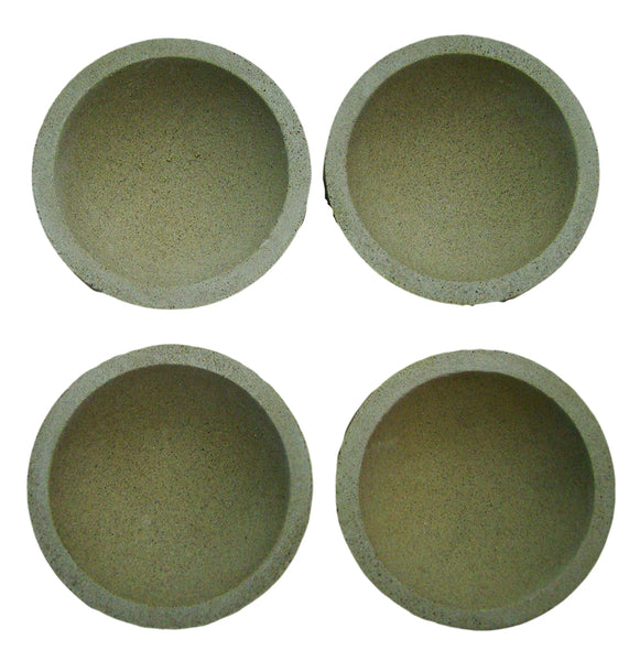 4 #11 Mabor (MgO) Cupels 2.24"x1.73" Gold-Assay-Smelting-Refining 157 Grams lead