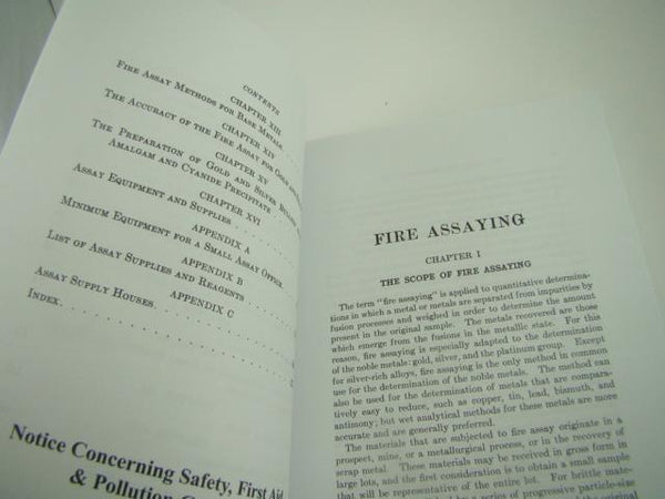 How To "Fire Assaying" Gold-Silver-Platinum Book by Shepard & Dietrich