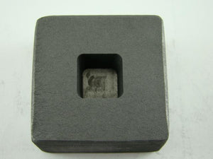1/2 oz Gold 1/4 oz Silver Bar High Density Graphite Mold Tall Cube Copper