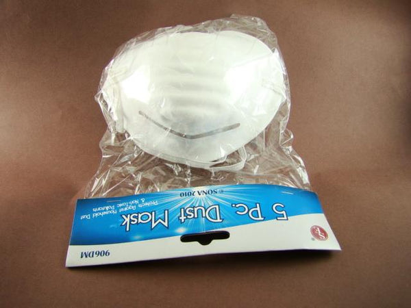 Drywasher Dust Mask Pack of 5 pcs Prospecting Nose Tab Disposable Particulate B7